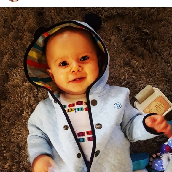 2/40 Baker by Ted baker Quilted hoody sweater - Picture 12 of 12